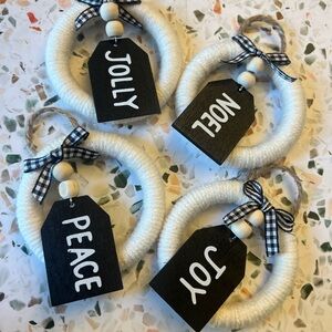 Handmade Christmas Ornament Set